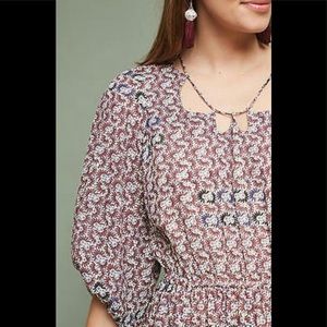 Anthropology Annamaria Romper by Holding Horses